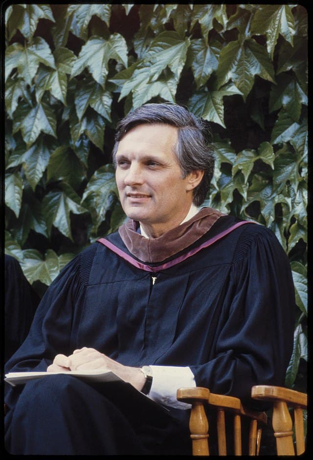 Alan Alda, Columbia Medical School 1979.